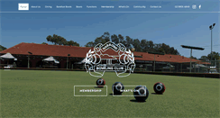 Desktop Screenshot of harbordbowlingclub.com.au